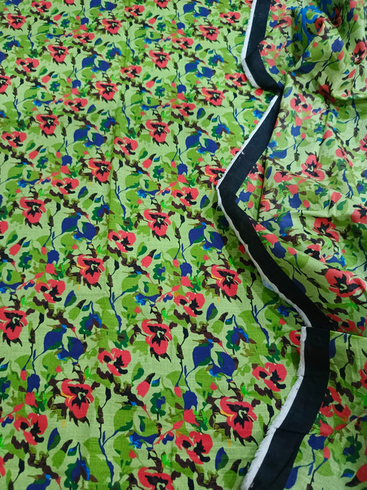 Unstitched - Khaddar 3pc Printed Suit