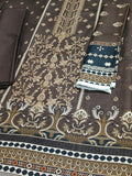 Unstitched - Khaddar 3pc Embroidered Suit