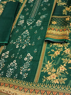 Unstitched - Khaddar 3pc Embroidered Suit