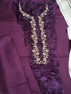 Unstitched - Dhanak 3pc Embroidered Suit