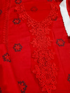 Unstitched - Dhanak 3pc Fully Embroidered Suit