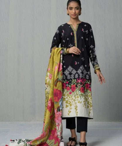 Unstitched - Lawn 3pc Printed Suit
