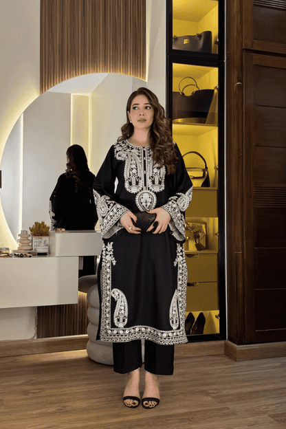 Adan Libas - Premium Unstitched - Embroidered Lawn 3pc Suit