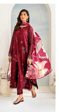 Unstitched - Dhanak 3pc Embroidered Suit