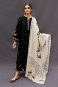 Unstitched - Dhanak 3pc Embroidered Suit