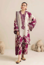 Unstitched - Doriya Linen 3pc Embroidered Suit