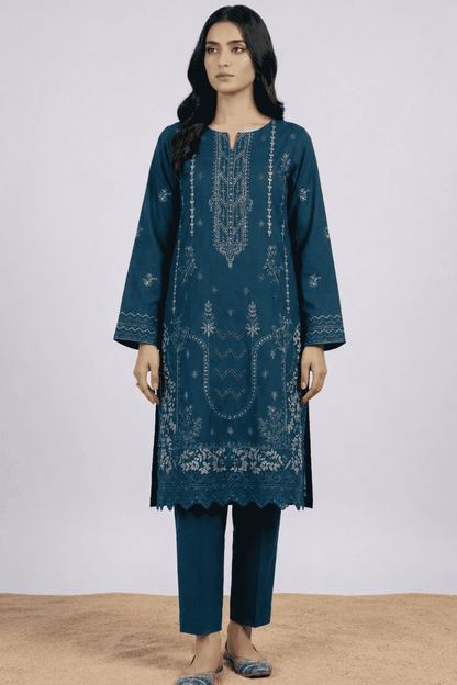 ZARYSH - Unstitched - Lawn 2pc Embroidered Suit