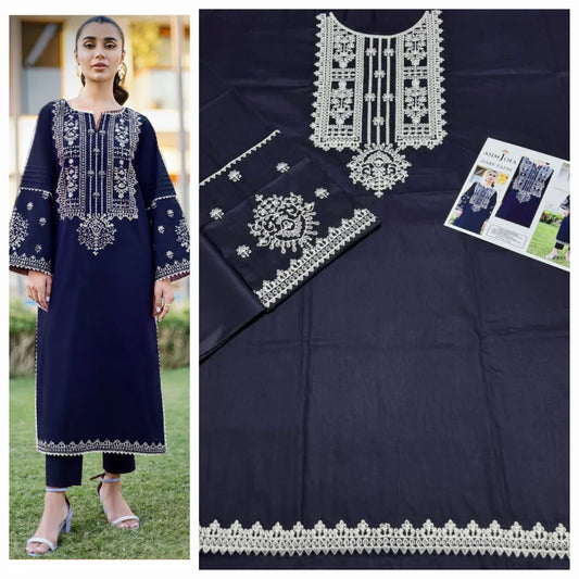 Unstitched - Lawn 2pc Embroidered Suit