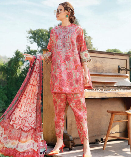 Unstitched - Lawn 3pc Printed Suit