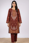 ZARYSH - Unstitched - Lawn 2pc Embroidered Suit