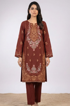 ZARYSH - Unstitched - Lawn 2pc Embroidered Suit