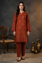 ZARYSH - Unstitched - Lawn 2pc Embroidered Suit