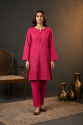 ZARYSH - Unstitched - Lawn 2pc Embroidered Suit