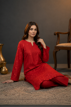 ZARYSH - Unstitched - Lawn 2pc Embroidered Suit