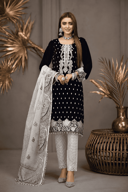 Tawakkal - Premium Unstitched - Embroidered Lawn 3pc Suit