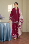 Zara - Premium Unstitched - Embroidered Lawn 3pc Suit